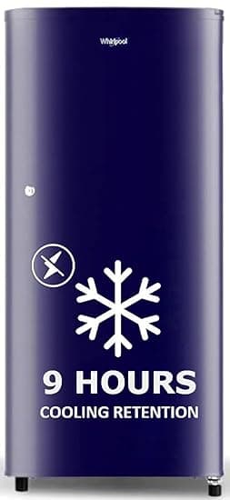 Whirlpool 184 L 2 Star Direct-Cool Single Door Refrigerator (205 WDE CLS 2S SAPPHIRE BLUE-Z, Blue,2023 Model)